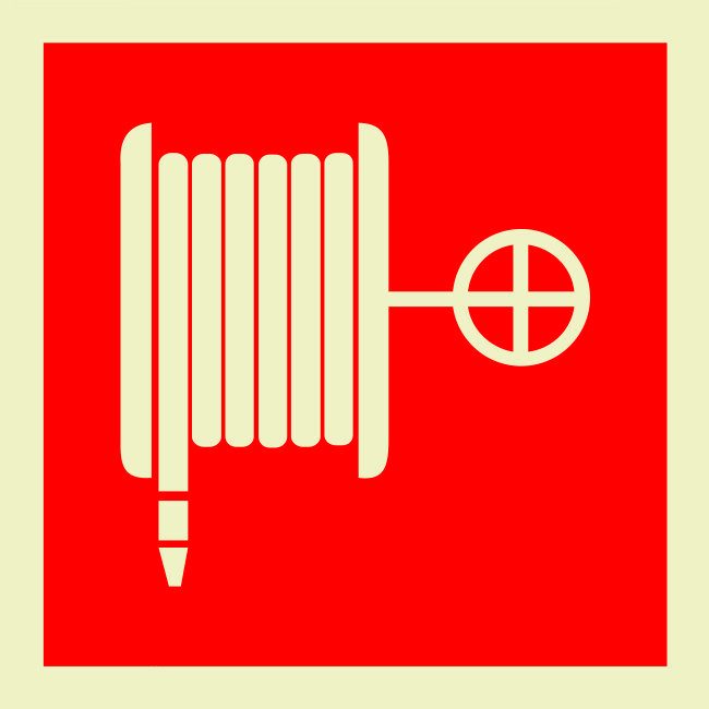 Sinal boca de incêndio