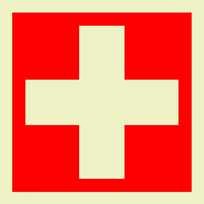 Sinal de primeiros socorros