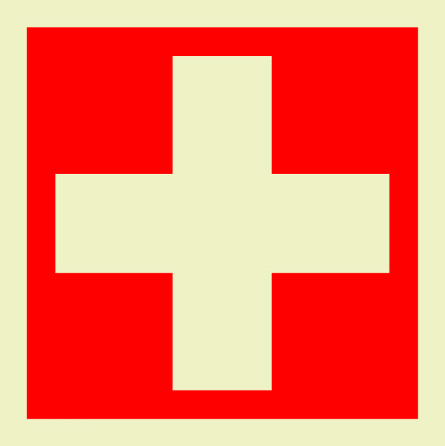 Sinal de primeiros socorros