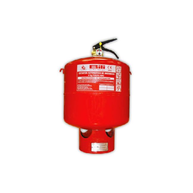 EXTINTOR AUTOMÁTICO DE PÓ ABC DE 9 KG