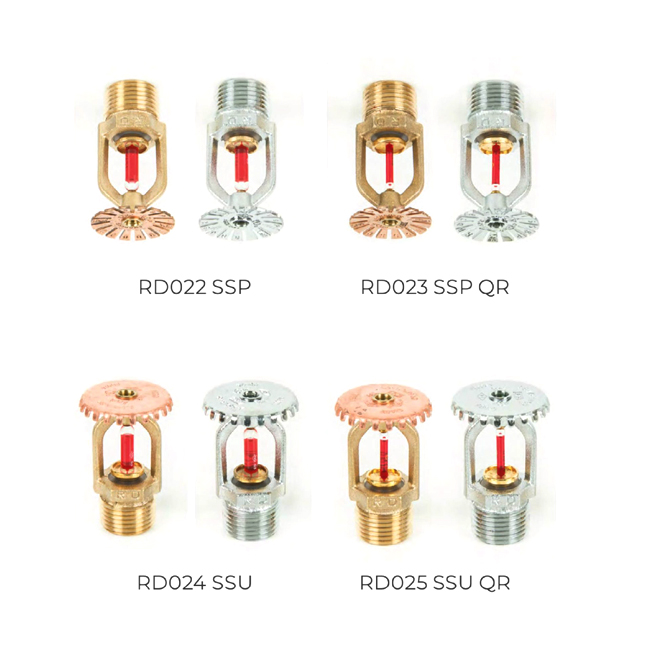 RD022/RD023/RD024/RD025 Pendente/Vertical