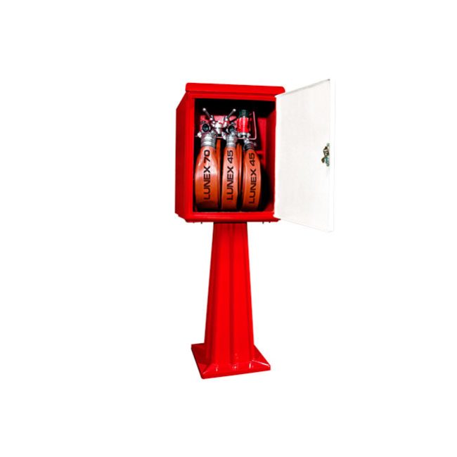 Cabine resistente às intempéries em fibra e chapa